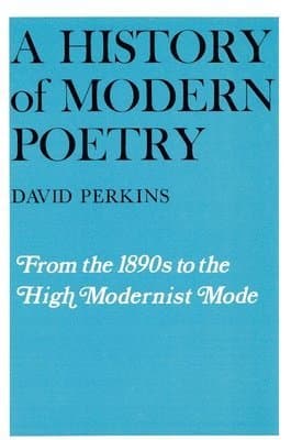 From the 1890s to the High Modernist Mode