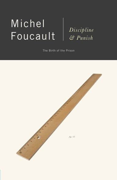 Omslag till boken Discipline and Punish av Michel Foucault