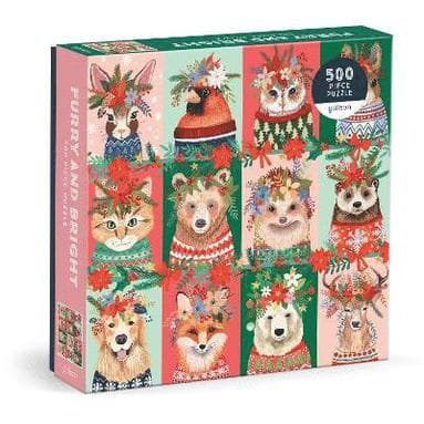 Furry and Bright 500 Piece Puzzle