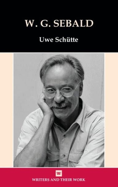 Omslag till boken W. G. Sebald av Uwe Schutte