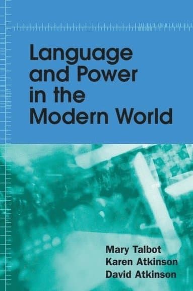 Language and Power in the Modern World