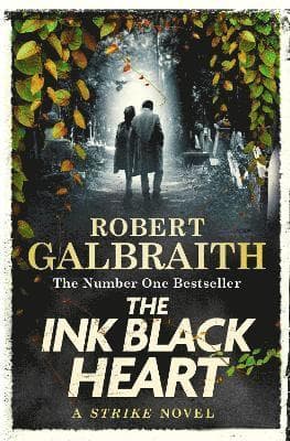 Omslag till boken Ink Black Heart av Robert Galbraith