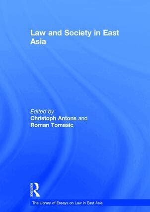 Law and Society in East Asia