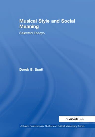 Musical Style and Social Meaning