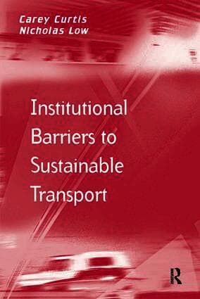Institutional Barriers to Sustainable Transport