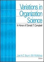 Variations in Organization Science