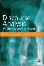 Discourse Analysis as Theory and Method