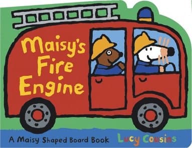 Maisy's Fire Engine: A Maisy Shaped Board Book (Fire Truck-Shaped Board Book about Maisy the Mouse's Firefighting Adventure for Toddlers, Preschoolers
