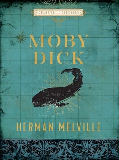 Omslag till boken Moby Dick av Herman Melville