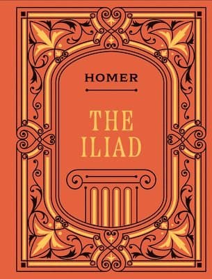 Omslag till boken Iliad av Homer