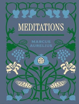 Omslag till boken Meditations av Marcus Aurelius