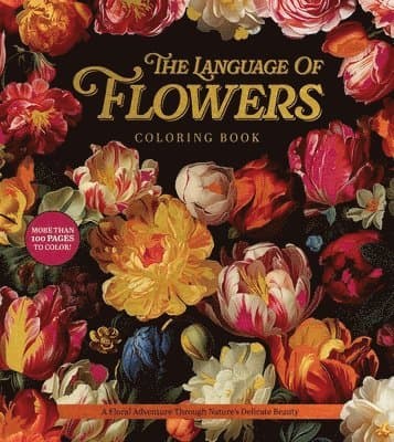 Language of Flowers Coloring Book