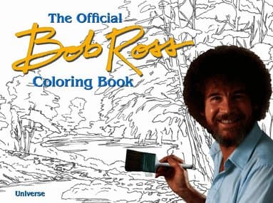 Bob Ross Coloring Book