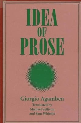 Idea of Prose