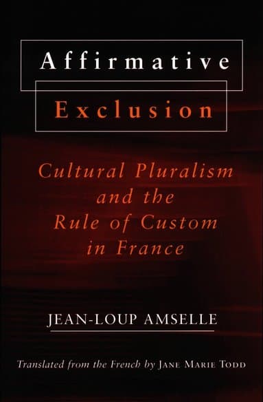 Jean-Loup Amselle best book