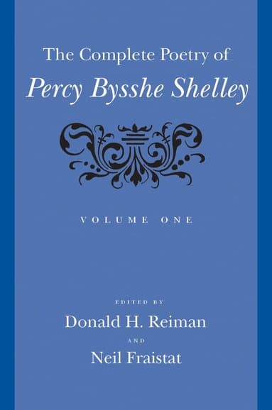 Complete Poetry of Percy Bysshe Shelley