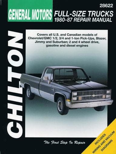 Chevrolet Pick-Ups (80 - 87) (Chilton)