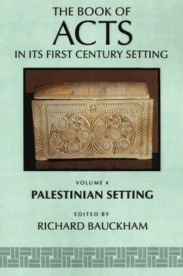 Book of Acts in its Palestinian Setting