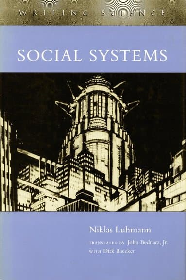 Niklas Luhmann best book