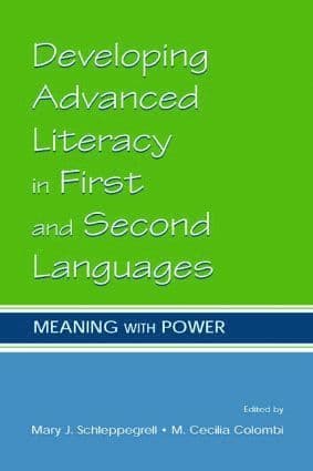 Developing Advanced Literacy in First and Second Languages