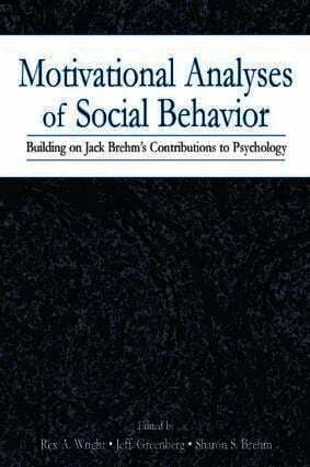 Motivational Analyses of Social Behavior