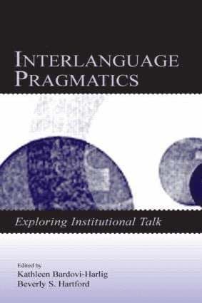 Interlanguage Pragmatics