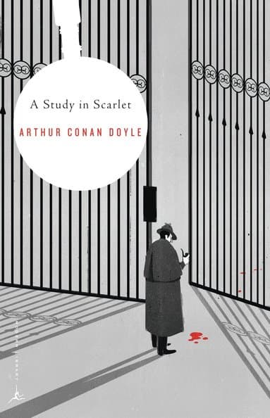 Omslag till boken Study in Scarlet av Arthur Conan Doyle
