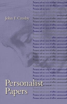 John F Crosby best book