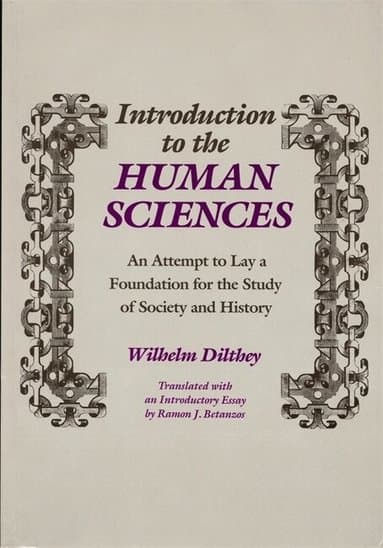 Introduction to the Human Sciences