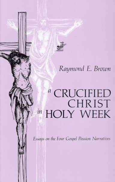 Crucified Christ in Holy Week