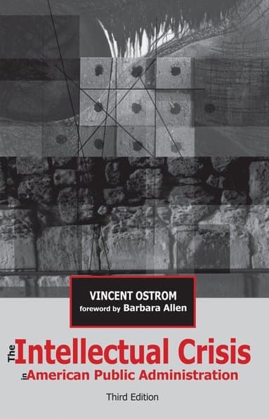 Vincent Ostrom best book