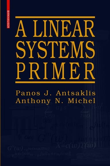 Linear Systems Primer