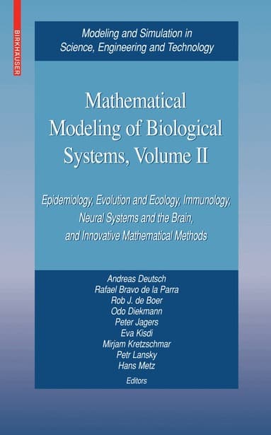 Mathematical Modeling of Biological Systems, Volume II