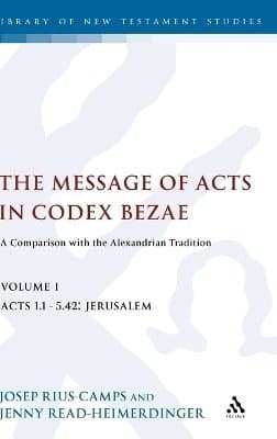 Message of Acts in Codex Bezae
