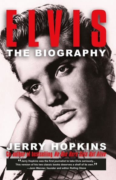Omslag till boken Elvis av Jerry Hopkins