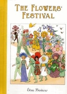 Omslag till boken Flowers' Festival av Elsa Beskow