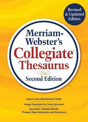 Omslag till boken Merriam-Webster's Collegiate Thesaurus: Second Edition av Merriam-Webster