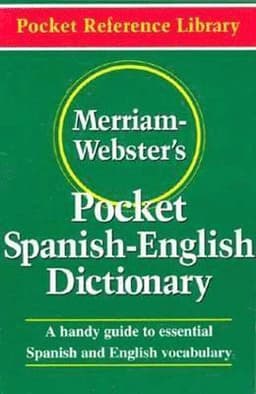 Merriam Webster's Pocket Spanish-English Dictionary