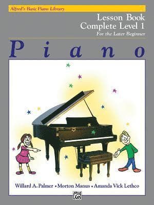 Alfred's Basic Piano Library Lesson 1 Complete