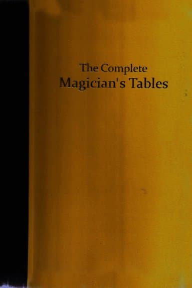 Complete Magicians Tables