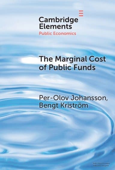 The Marginal Cost of Public Funds