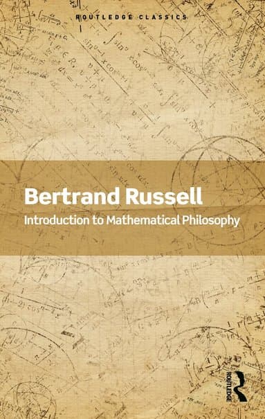 Omslag till boken Introduction to Mathematical Philosophy av Bertrand Russell