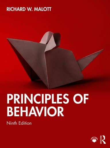 Principles of Behavior