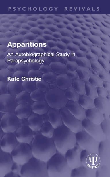 Omslag till boken Apparitions av Kate Christie