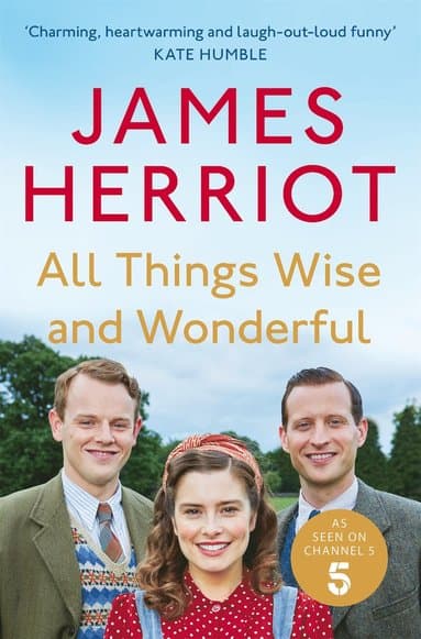Omslag till boken All Things Wise and Wonderful av James Herriot