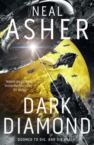 Omslag till boken Dark Diamond av Neal Asher