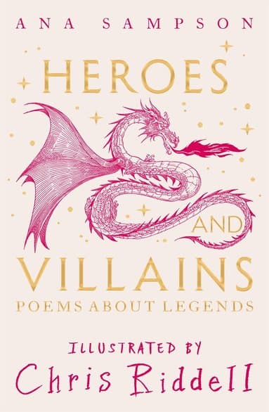 Omslag till boken Heroes and Villains av Ana Sampson
