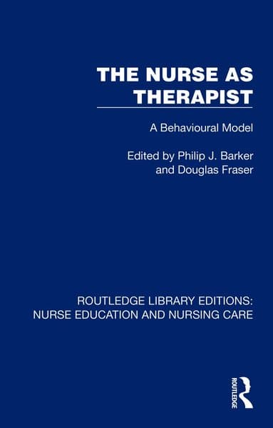 Nurse as Therapist