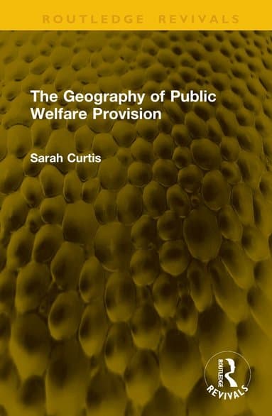 Geography of Public Welfare Provision