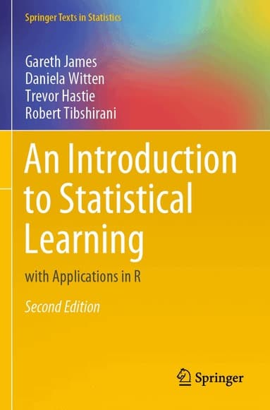 Introduction to Statistical Learning